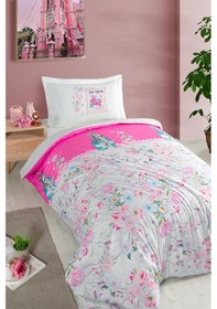 Resim Ranforce Genç Nevresim Takımı Bella Pembe 