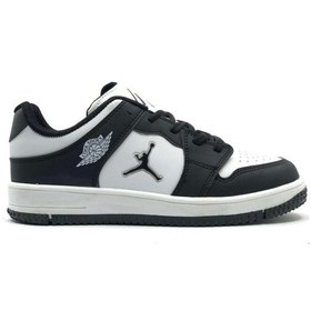 Resim Cool Haykat Kısa Sneaker Spor Ayakkabı Siyah / Beyaz Siyah - Beyaz 