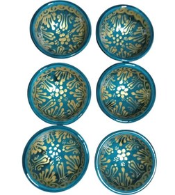 Resim El Yhapımı 8 Cm 6'lı Çerezlik 