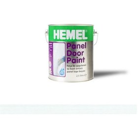 Resim Hemel Panel Door Paint Polar White Amerikan Panel Kapı Boyası Beyaz 2,5 Lt 