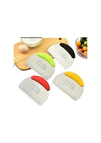 Resim Mavi Plastik Saplı Ölçekli Çelik Kazıyıcı Çok Renkli 