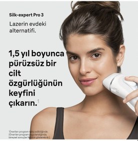 Resim Braun Ipl Silk Expert Pro 3, Evde Tüy Alma, Çanta, Venus Tıraş Makinesi, 2 Başlık İle, Pl3122 