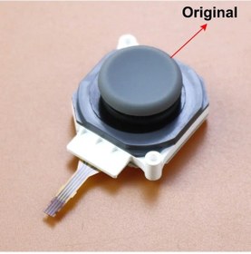 Resim Koyu Gri-jcd 3d Og Joystick + Çubuk Kavrama Kapağı + Toz Halkası Pad 2ds 3ds Ll Xl 3dsll 3dsxl 