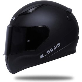 Resim LS2 RAPID 2 MAT SİYAH RACE KAPALI KASK XL 