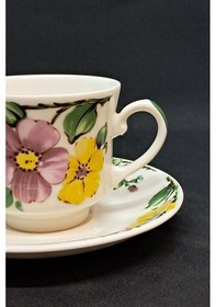 Resim Ceranova Winterling Vintage Çay Fincanı 2 Parça Sarı 