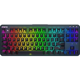Resim Fnatic Ministreak - Rgb - Speed Silver Anahtarlar - Mekanik Pro Esports Oyun Klavyesi -(Us Layout) 