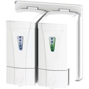 Resim Omnisoft PLX 3564-0 Mini Sabun Dispenseri Çiftli 250 ml Beyaz 