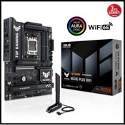 Resim ASUS TUF GAMING B650E-PLUS WIFI 8000MHz OC DDR5 Soket AM5 M.2 HDMI DP mATX Anakart 