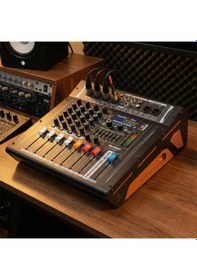 Resim Rose Rp4-pm700 4 Kanal Usb/mp3 Bluetooth Power Mikser 