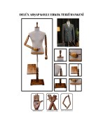 Resim Delüx 48 Beden Erkek Ahşap Kollu Terzi Mankeni Vitrin Mankeni Cansız Manken 