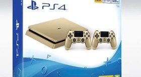 Resim PS4 500GB Gold + DS4 Gold 