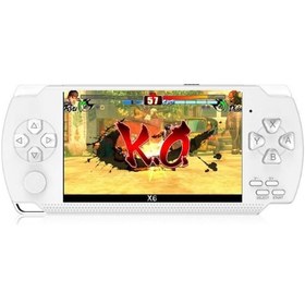 Resim Yifomall Beyaz Renkli 8gb Dahili Hafızalı Psp64 Bit El Konsolu - 4.3 İnç Ekran, Geniş Oyun Desteği Ve Çoklu Dil Seçeneği 