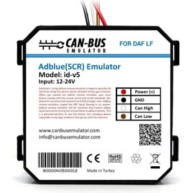 Resim Canbus Euro 5 Adblue (Scr) Iptali (Daf Lf Için) 