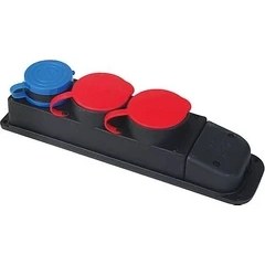 Resim Kauçuk 2 Trifaze - 1 Monofoze Grup Priz 