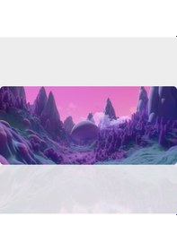 Resim 90x40 Cm Desenli Oyuncu Gaming Mouse Pad Kaymaz Kauçuk Taban Fare Altlığı Xxl Mousepad Landscape Serisi 03 