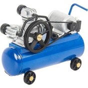 Resim Mufunye Scx10 Rc Araba İçin Mavi Metal Hava Kompresörü - Axial Şişirilebilir Pompa 