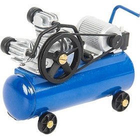 Resim Mufunye Scx10 Rc Araba İçin Mavi Metal Hava Kompresörü - Axial Şişirilebilir Pompa 