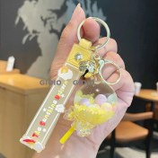 Resim Silver1 Renkli Degrade Papyon Ayı Araba Anahtarlık Sevimli Anahtar Çekicilik Çanta Çekicilik Karikatür Erkek ve Kadın Aksesuarları (Yurt Dışından) 