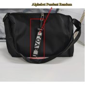 Resim Xuweiwei Siyah Fitness Yoga Messenger Çantası - Büyük Kapasiteli Ayarlanabilir Spor Çantası Siyah 