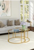 Resim tino furniture Viyana Gold Orta Sehpa 