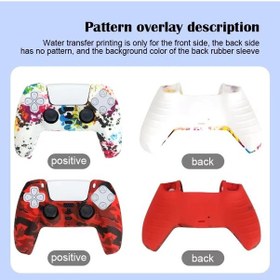 Resim Veri Kurbağa Camo Koruyucu Cilt Kapak Sony Playstation 5 Ps5 Denetleyici Camo 02 