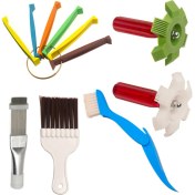 Resim Luminnaly Evrensel Araba Radyatör Kondansatör Kanatçık Tarak Setleri Klima Bobini Düzleştirici El Temizleme Aleti Otomatik Soğutma (Yurt Dışından) 