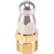 Resim RelicRealm M22 F14 Nozul Yüksek Basınçlı Yıkayıcı Jetter Kanalizasyon Drenaj Dredge Temizleyici Nozul (Yurt Dışından) 