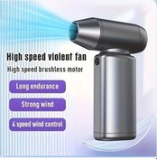 Resim Wangxi Tip A Taşınabilir El Tipi Turbo Fan Hava Kurutucu Üfleyici Toz Üfleme Saç Kurutma Makinesi 