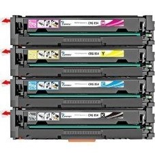 Resim Hp 125A-CB540A-CB541A-CB542A- CB543A Hp Color Laserjet CP1515N 1 Set Muadil Toner 2200 Sayfa Renkli 