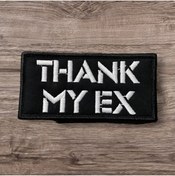 Resim Ex Patch Thank My Nakış Peç Arma - 10x5 Cm 