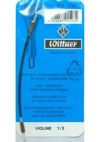Resim Wittner W915936 Keman Kuyruk Bağı 1/2 Naylon Malzeme - Vidalı Ayar - Güvenli 