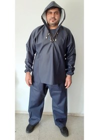 Resim Tex Yağmurluk Balıkçı Outdoor Alt Üst Takım Su Geçirmez-Haki 