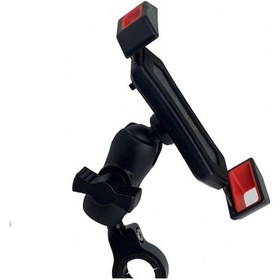 Resim Nukrotech Mls-54 Motosiklet Gidon Bağlantılı Telefon Tutucu 
