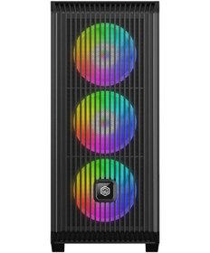 Resim Gamebooster E8501b 850w 80+ Bronze Argb Mesh E-atx Siyah Kasa 