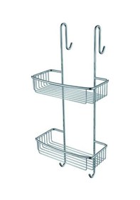 Resim Bocchi Tel Sabunluk Malzemelik İkili Kabine Asma Krom 3050 0019 