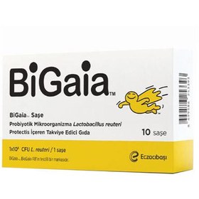 Resim Bigaia Probiyotik ve D Vitamini İçeren Takviye Edici Gıda 10 Saşe 