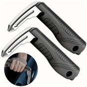 Resim Brightnova Yaşlılar Ve Engelliler İçin 3ü1 Amaçlı Çok Fonksiyonlu Araç Kapı Kolu Black 2pcs 