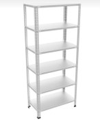Resim RafKing 43x93x200cm 6 Katlı Galvaniz Çelik Raf 