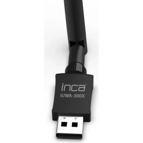 Resim Inca IUWA-300X 300 Mbps 11N Harici 5Dbi Anten Wireless Adaptör 