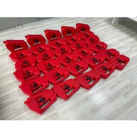 Resim Atv Utv Benzin Bidonu 5 Litre Bidonu Kırmızı 