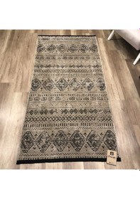 Resim Hoom Rugs Prestij Eko 354 Bej Dekoratif Yıkanabilir Kilim 