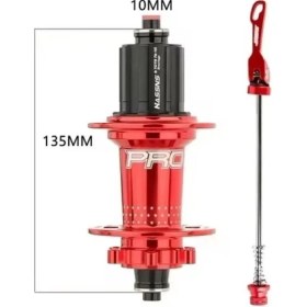 Resim Hassns Pro7 Arka Göbek 32 Delik Kırmızı 