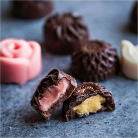 Resim Teknotrust Silikon Çikolata Kalıbı Çikolata Ay Çiçeği Silikon Kalıbı 