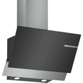 Resim Bosch Duvar Tipi Davlumbaz 60 cm Eğimli Tasarım Siyah Renk 290 W Güçlü Motor 