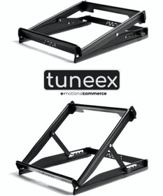 Resim tuneex Laptop Standı Notebook Yükseltici Altlık Ayarlanabilir Çelik 