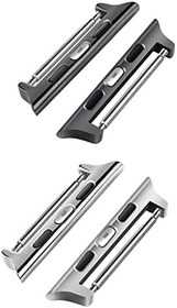 Resim Microcase Apple Watch 38-40-41 mm to 20 mm Çevirici Metal Kordon Kayış Adaptörü Set - AL3132 