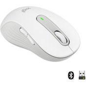 Resim Logitech M650 Signature 910-006240 Beyaz Büyük Boy Sol El Sessiz Optik Kablosuz Mouse Teşhir 