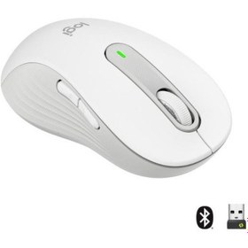 Resim Logitech M650 Signature 910-006240 Beyaz Büyük Boy Sol El Sessiz Optik Kablosuz Mouse Teşhir 