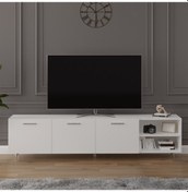 Resim Asra Trend %100 MDFLAM Tv Ünitesi Beyaz T-18 