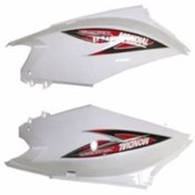 Resim MOTOSVN Mash 150 Sele Altı Yan Kapak Beyaz Sağ-sol Takım 
